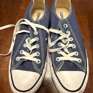 CENTURY Blue Canvas Sneakers for Women